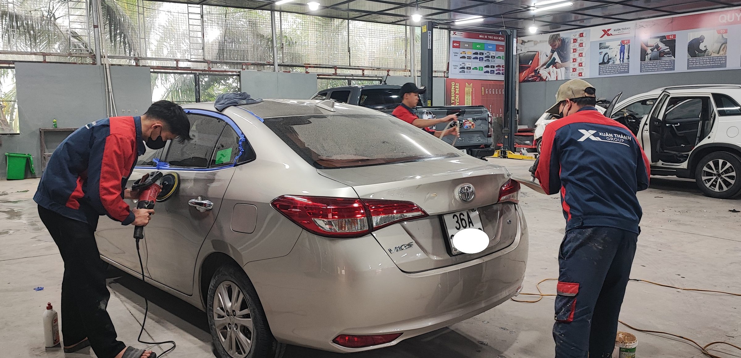 Chăm sóc xe tại Xuân Thành Auto